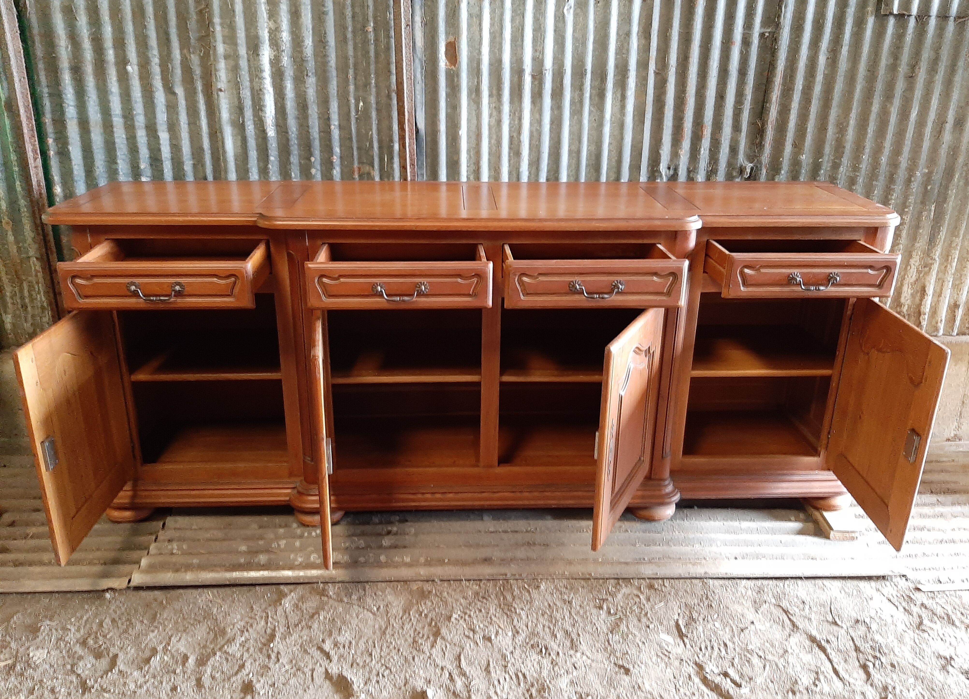 Oak dining sideboard