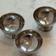 Set of 3 stainless steel bowls