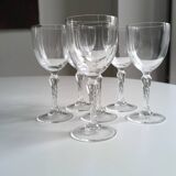 Set of 6 wine glasses