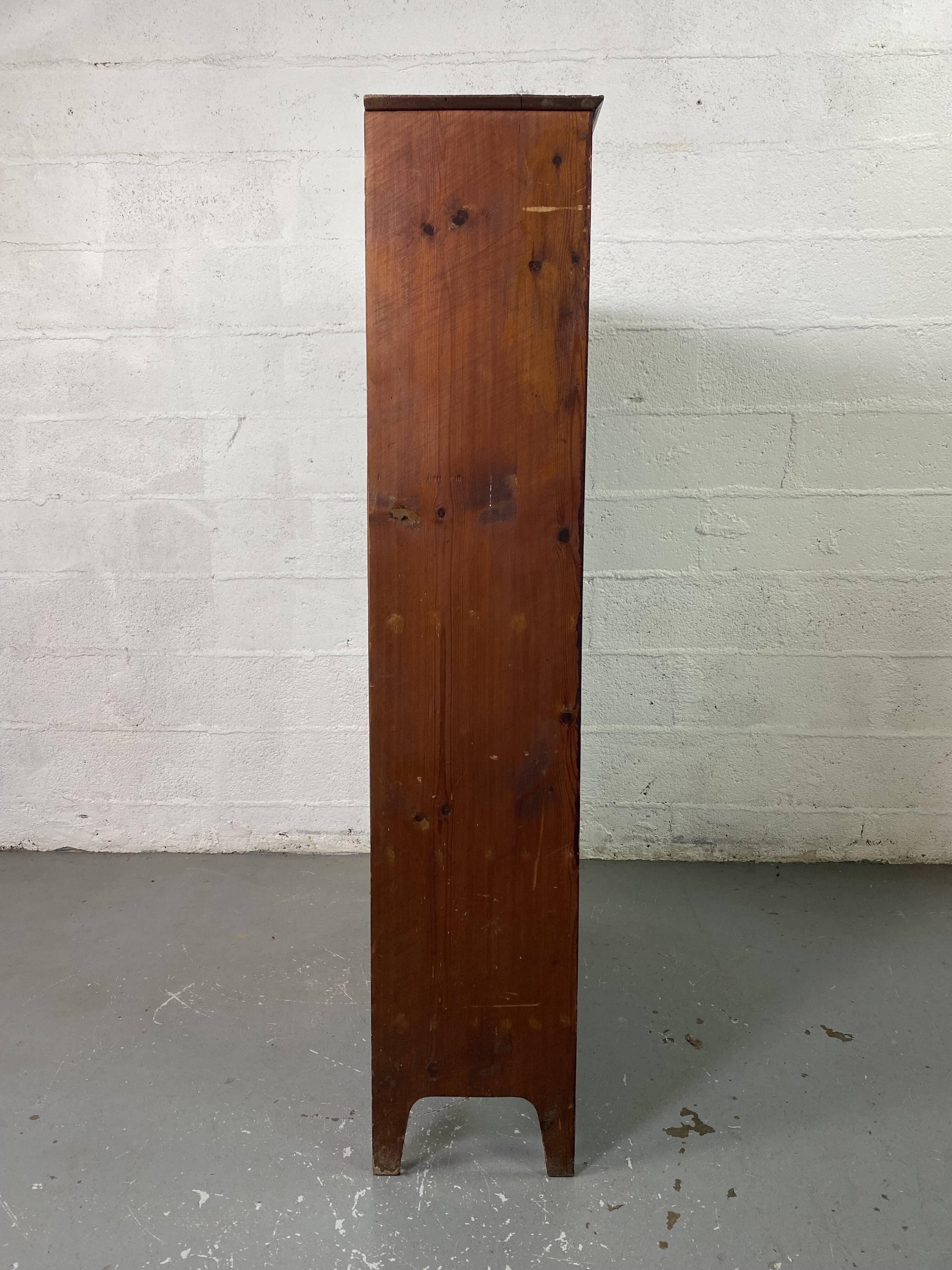 Wooden handcrafted craft furniture for postal sorting