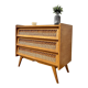 Rattan chest of drawers feet compass
