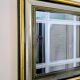 Antique mirror with a gold frame, classic elegance 49 x 38 cm