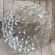 Vintage ceiling light - Helena Tynell - 60s/70s - bubbled glass - Space Age