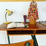 Double school desk from the 1950s