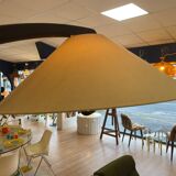 Luna walnut arc floor lamp by Natuzzi, 1990s