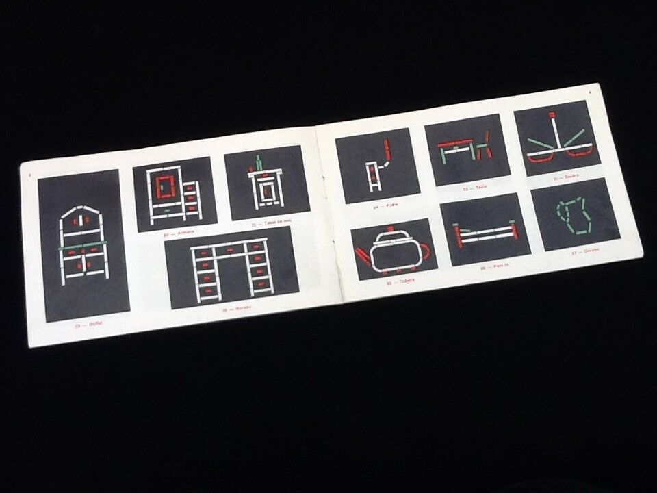 1940s creative game magnetic slate no. 2