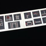 1940s creative game magnetic slate no. 2