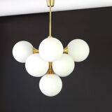 Atomic Lustre in Brass by Kaiser, Germany, 1960s