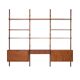 Teak shelving unit, Danish design, 1960s, designer: Poul Cadovius