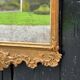 Baroque mirror in carved, stuccoed and gilded wood, Vienna circa 1700