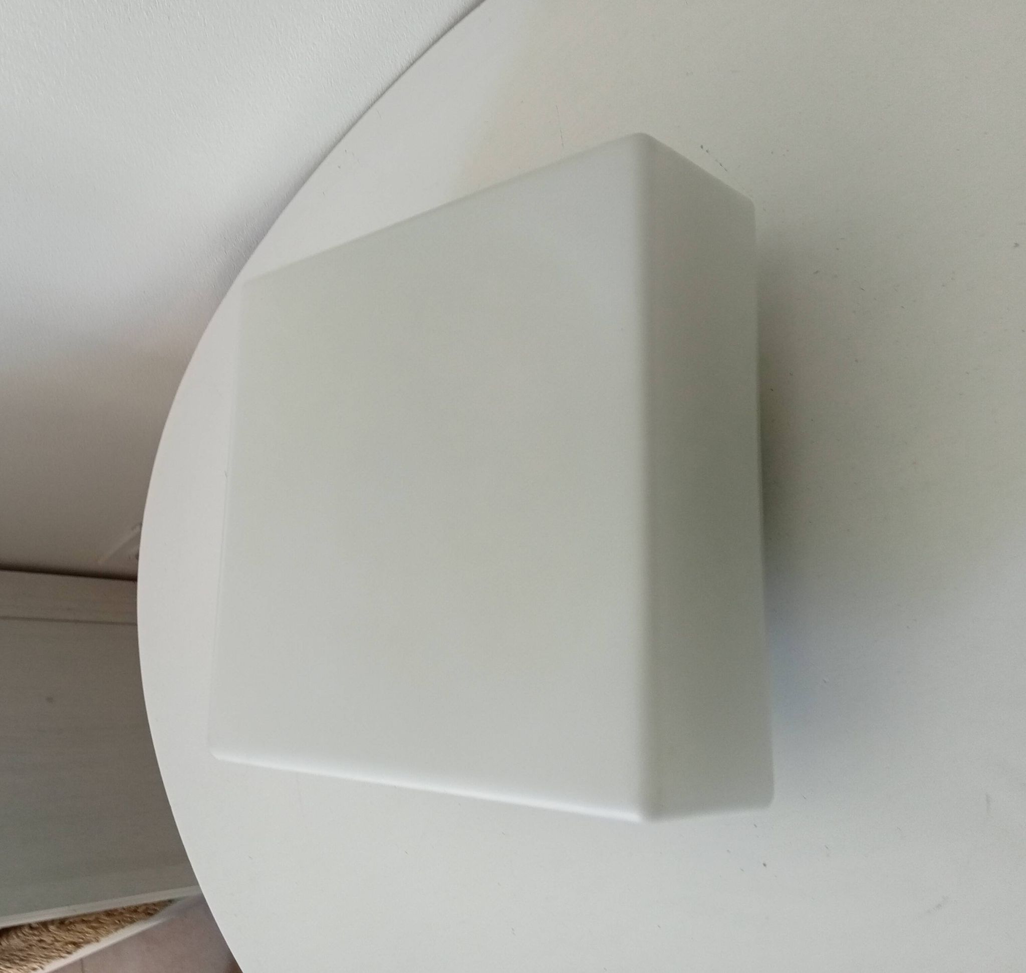 Vintage Vianne ceiling light in Opaline and Bakelite from the 60s/70s