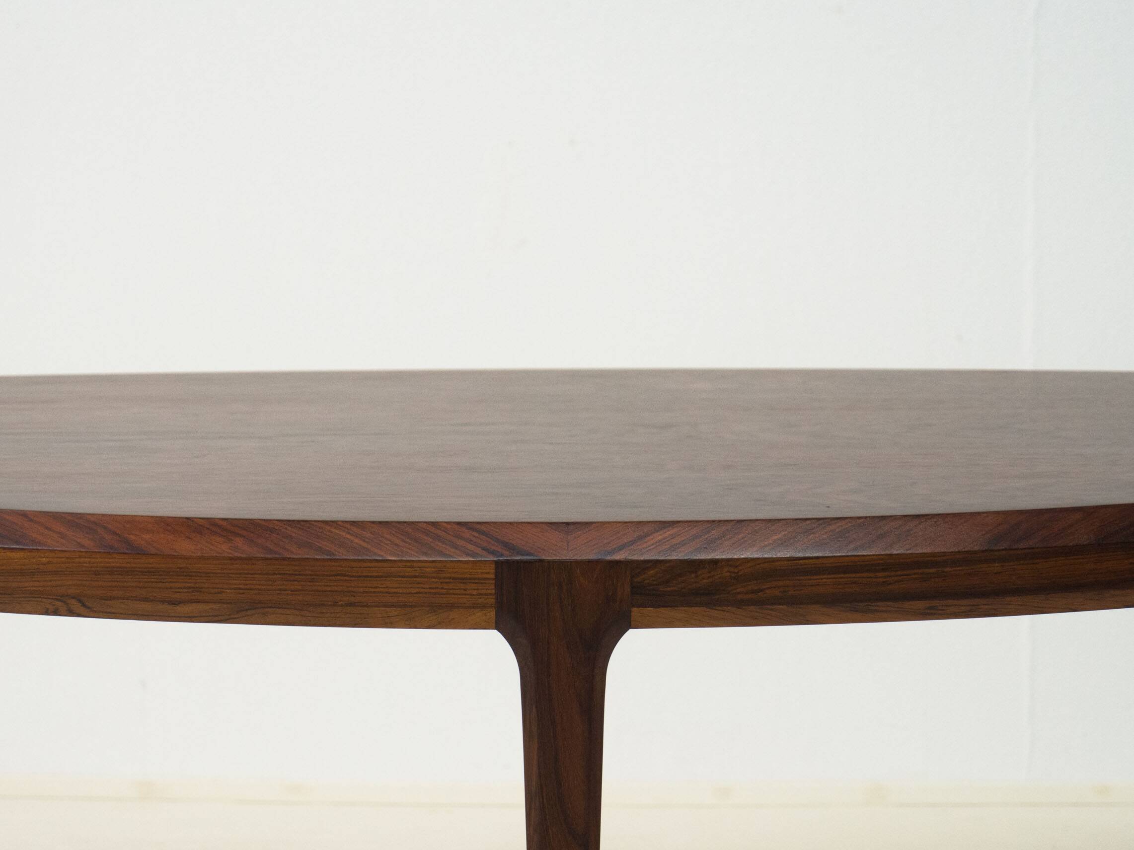 Table basse CF Christensen en palissandre par Johannes Andersen