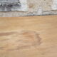 Drawing table wood and vintage metal