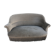 Vintage toad sofa in light taupe velvet