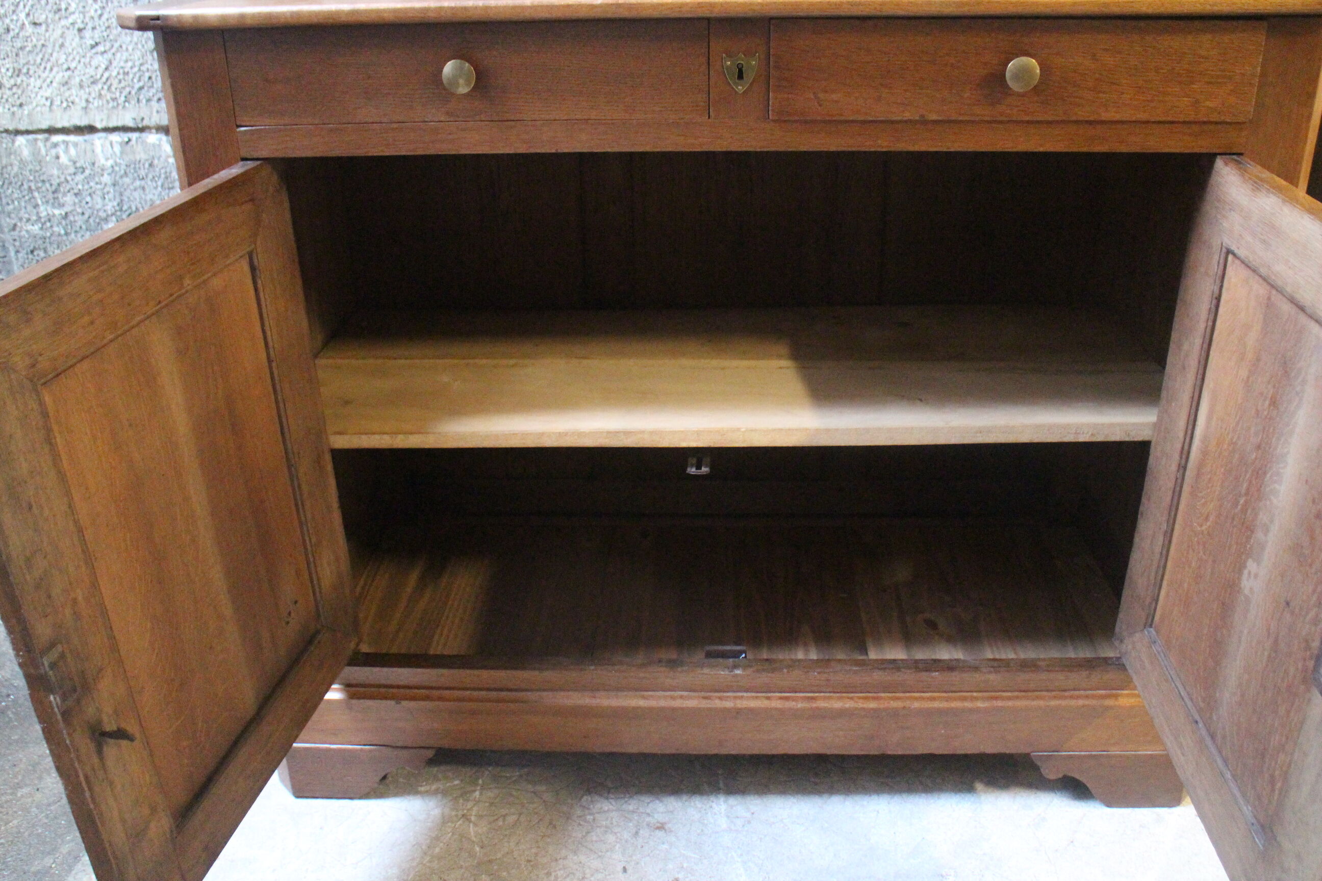 Louis Philippe oak sideboard