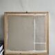 Vintage Original Framed Oil on Wooden Background Artwort
