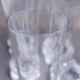 Set of 6 DAUM crystal glasses