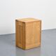 Nightstand made of solid pine, circa 1975.