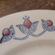 Assiettes terre de fer début XX ème