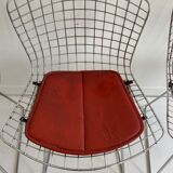 Set of 4 chrome side chairs Bertoia from Knoll, c.1960