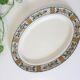 Oval dish elisabeth, hcbm, creil and montereau, vintage