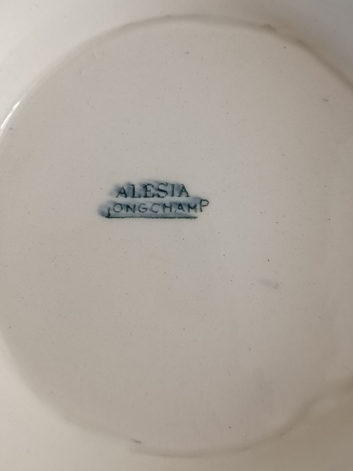 Compotier iron earth Longchamp Alésia