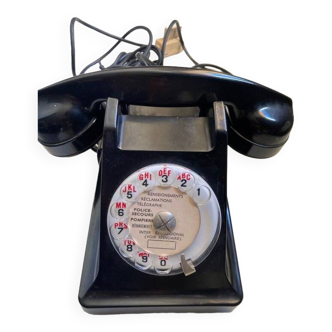 Retro phone with analog dialing