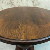 Vintage side table in solid wood