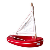 Voilier de bassin en bois, modèle 200 de la marque française Tirot