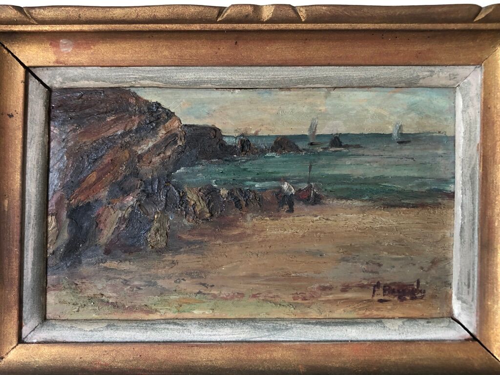 Marine Bretagne painting