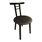 Postmodern chair in Italian Memphis design.