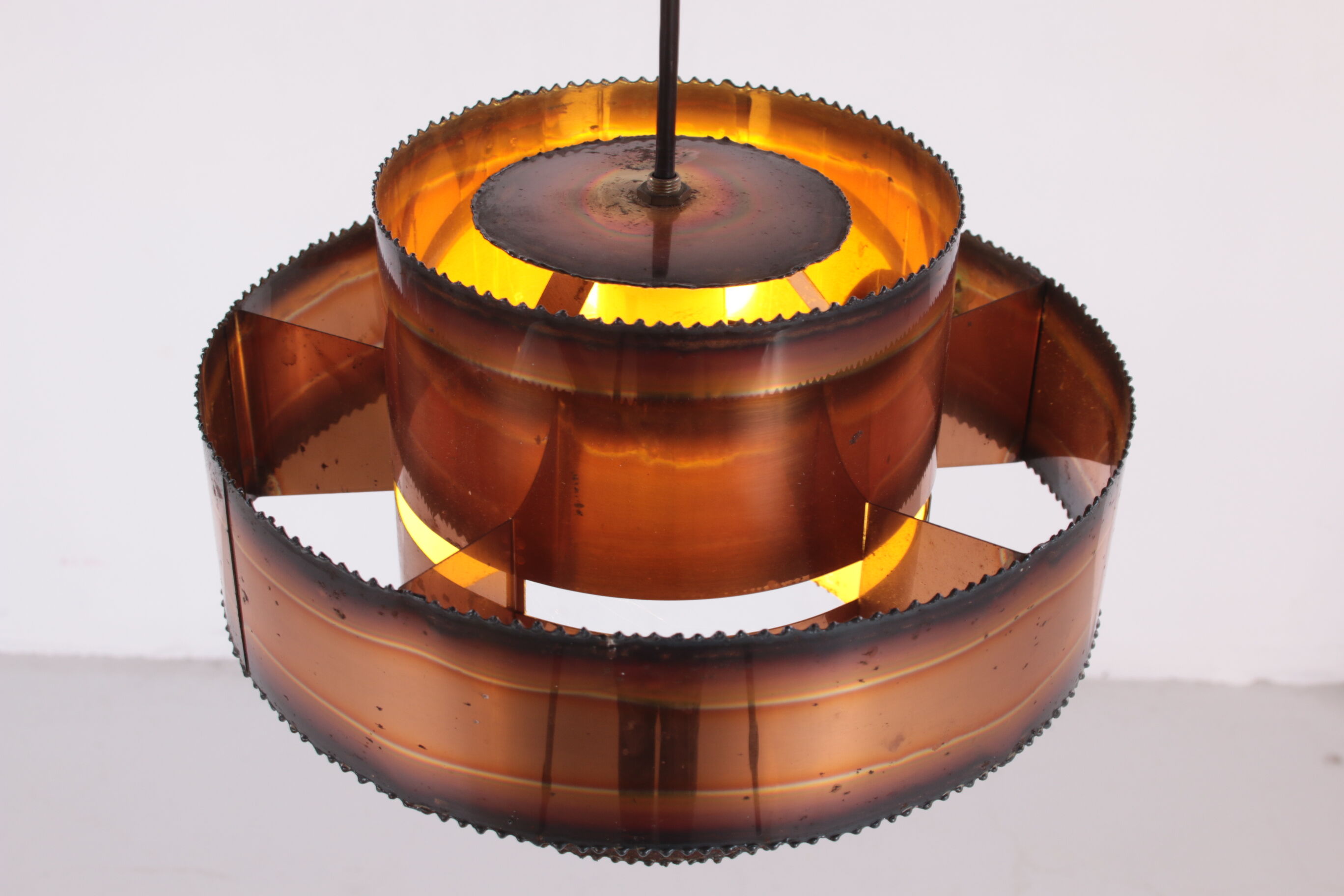 Brutalist Svend Aage Holm Sørensen Pendant Lamp