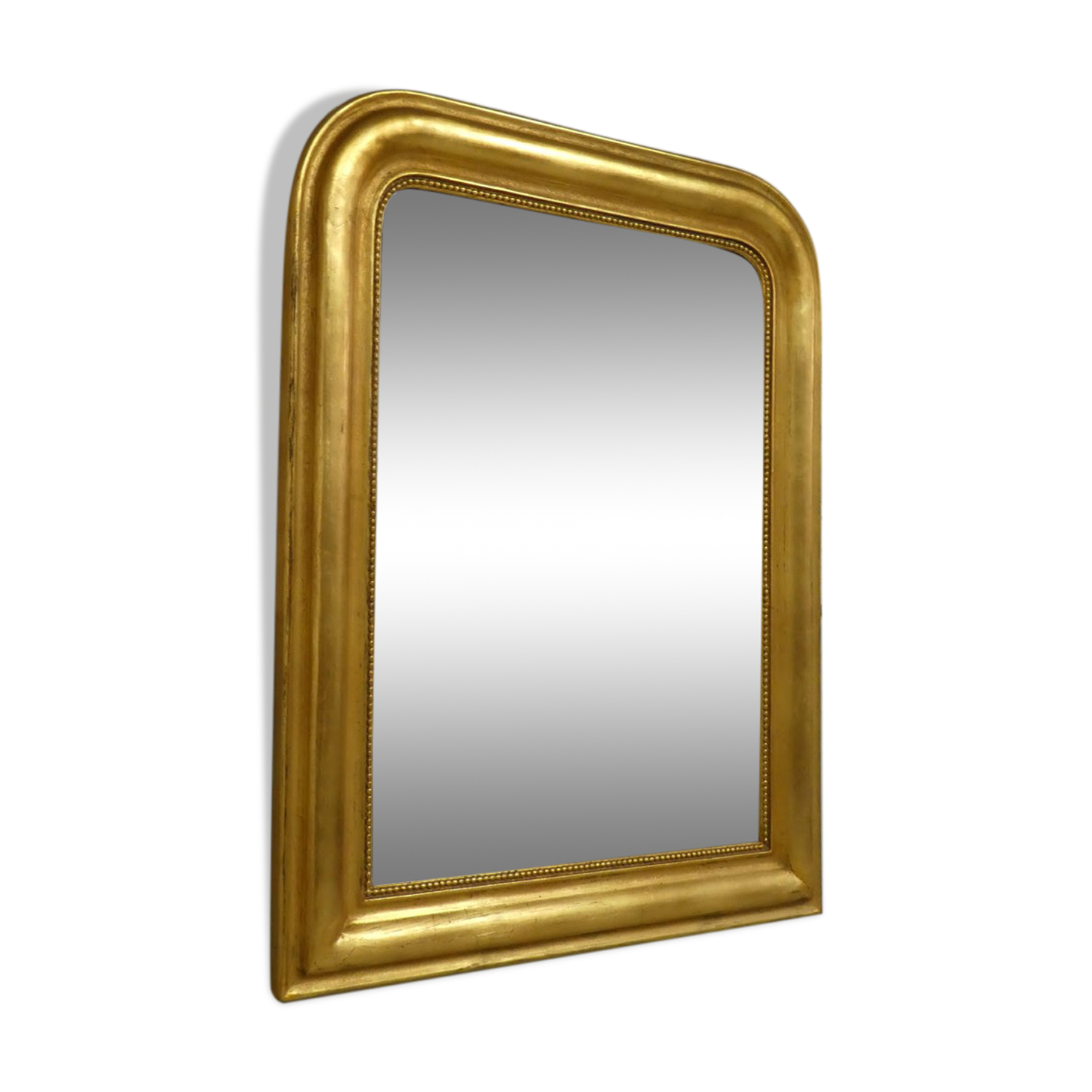 Louis Philippe mirror in gilded wood