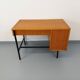 Bureau moderniste vintage Multitable par Jacques Hitier en bois de chêne