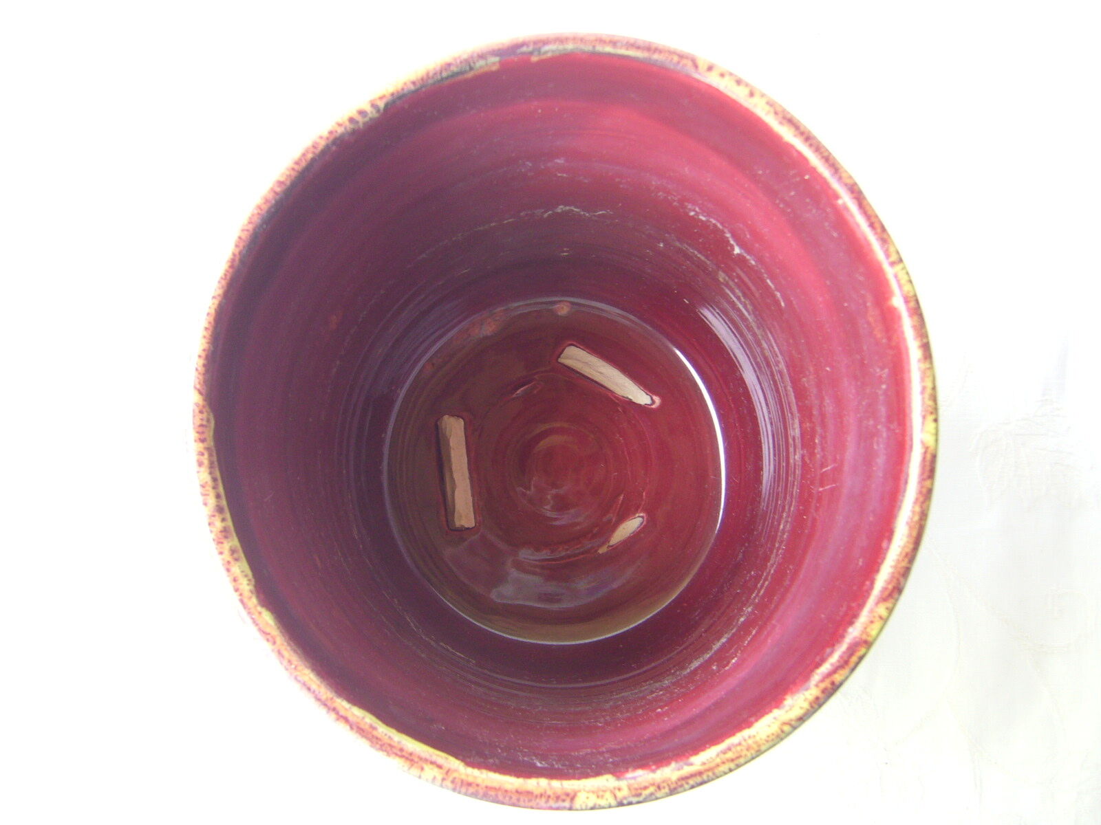 Vintage ceramic pot cover Morvan Petit Masse