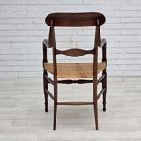 1970s, Italian design by Fratelli Levaggi, 2 armchairs, model "Campanino".