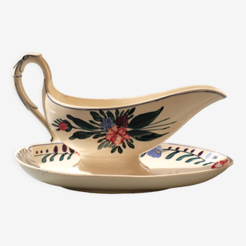 Forêt Vosges Sarreguemines gravy boat