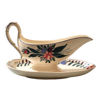 Forêt Vosges Sarreguemines gravy boat