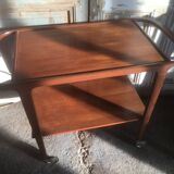 Scandinavian teak serving trolley from the 50s/60s