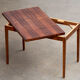 Vintage Scandinavian table in rosewood 1960