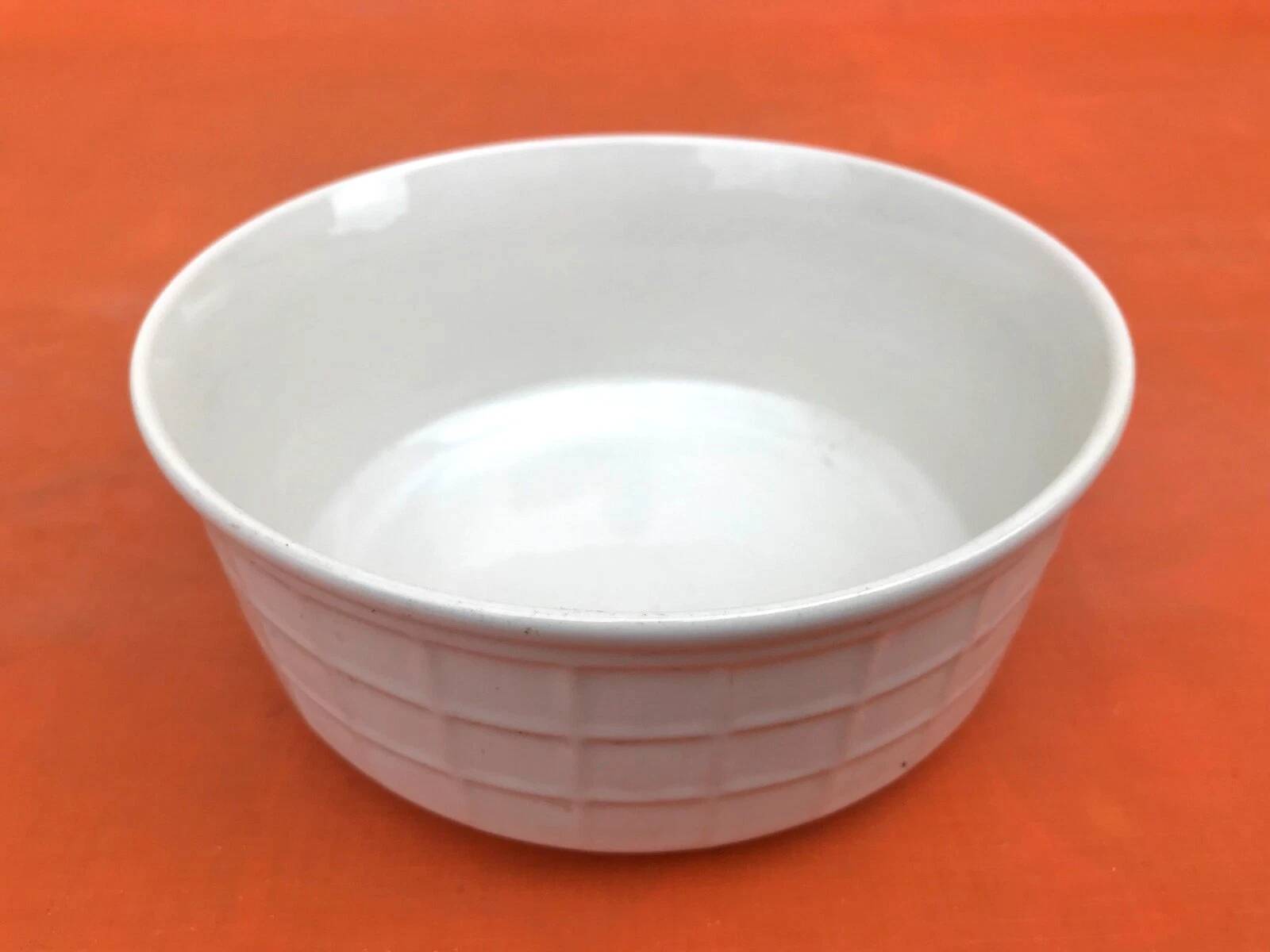 Glazed ceramic salad bowl