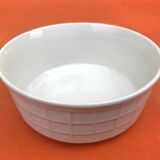 Glazed ceramic salad bowl