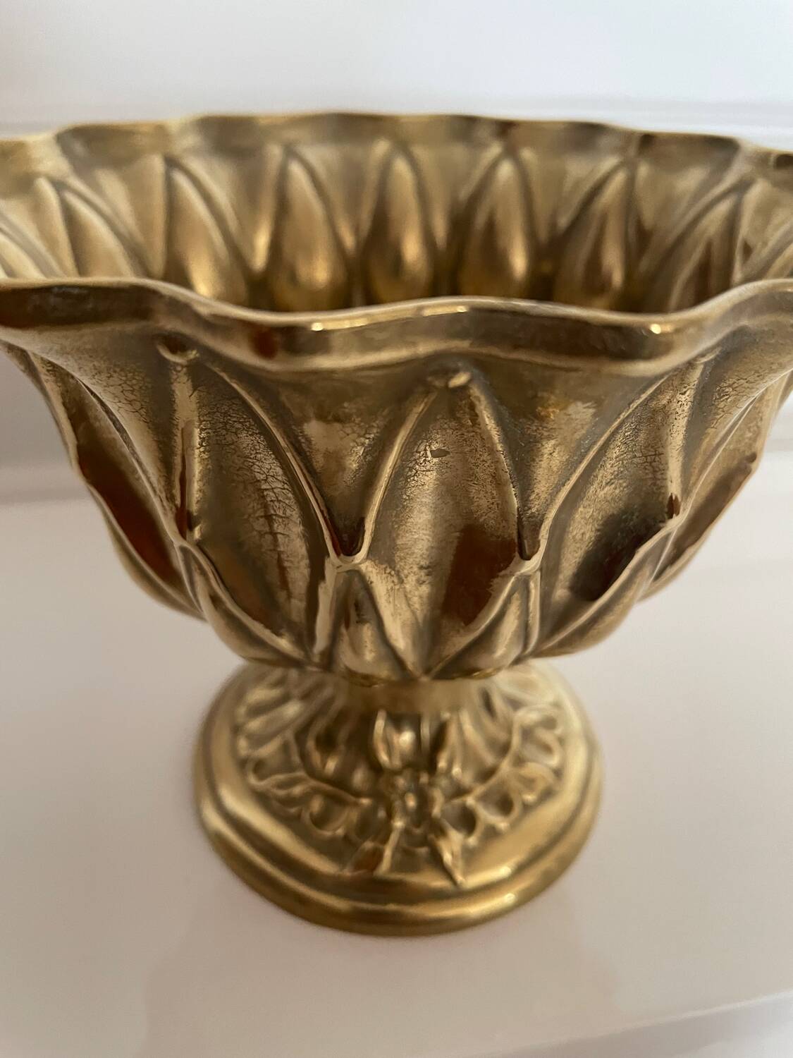Brass cup