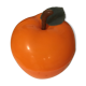 Vintage orange apple ice bucket