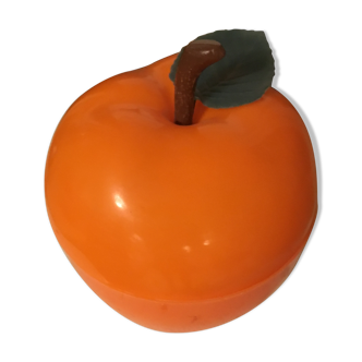 Seau à glace vintage pomme orange