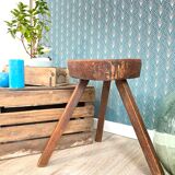 Brutalist tripod stool