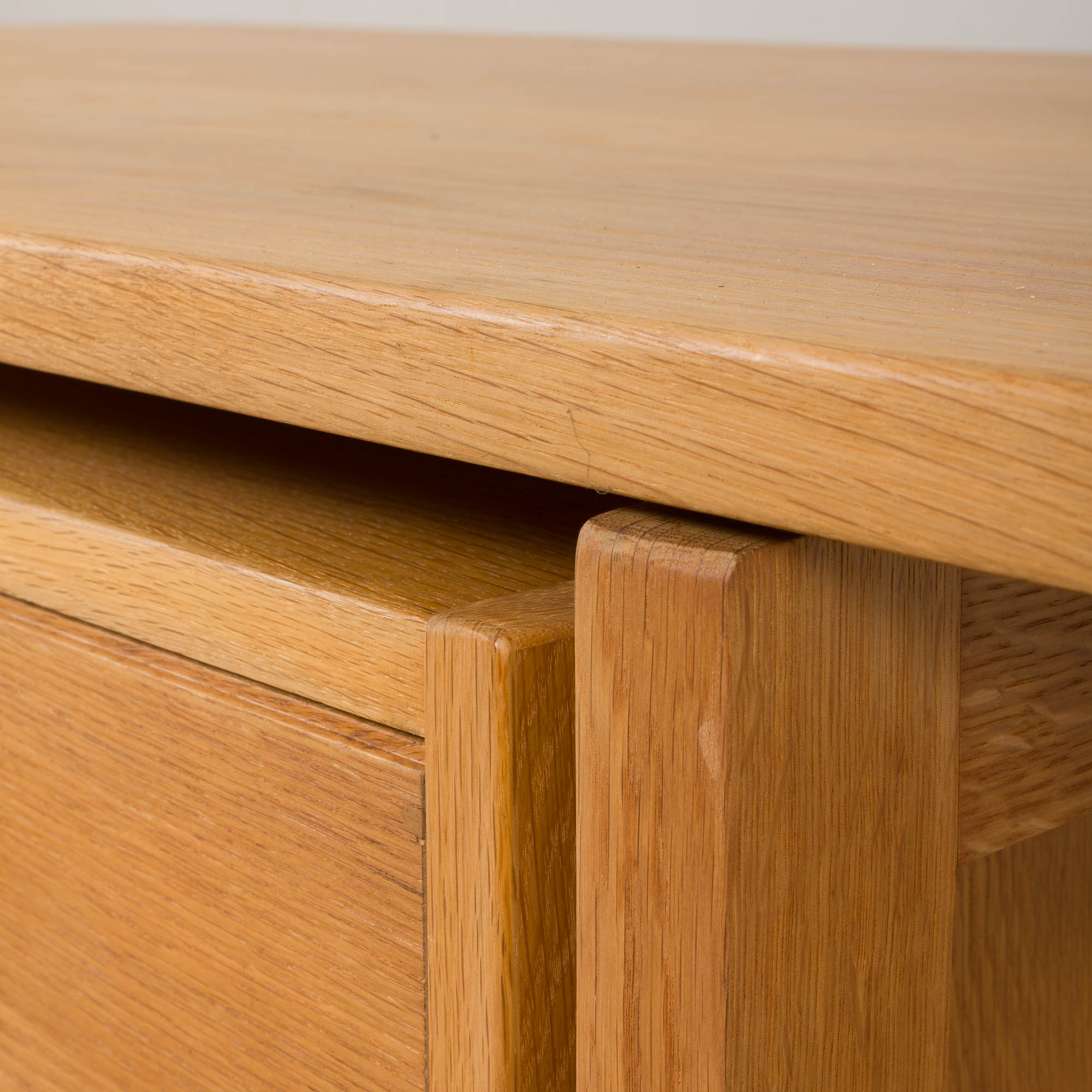 Danish Oak Model 156 Writing Desk by Hans J. Wegner for Getama, 1970s