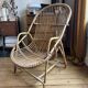 Fauteui en rotin - charme vintage look authentique