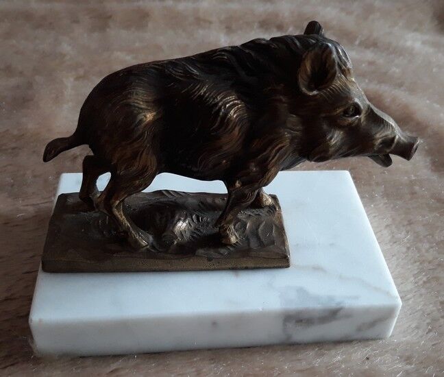 Bookends - boars - 50s