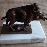 Bookends - boars - 50s